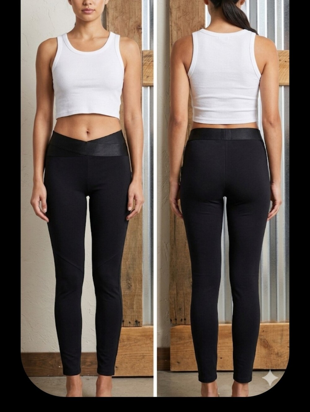 Cabi Black Leggings Sz M Athleisure